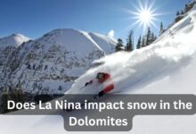 Does La Nina impact snow in the Dolomites