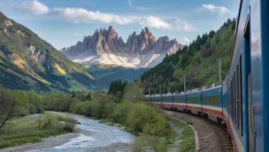 venice to dolomites train journey