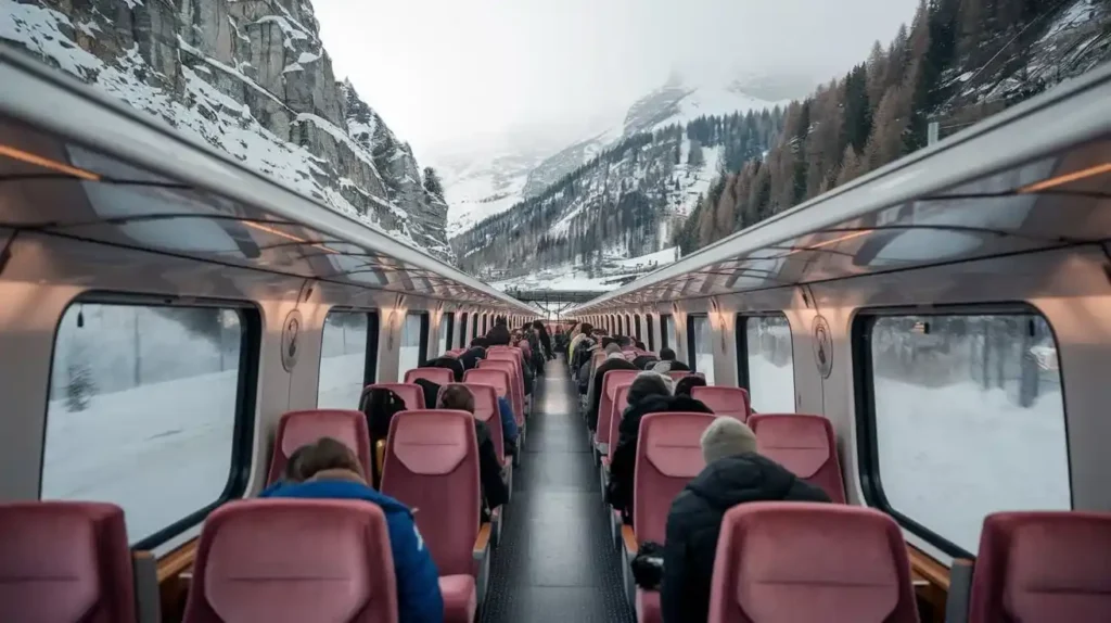 zermatt to st moritz train journey