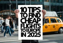 How To Book Cheap flights to Europe in 2025