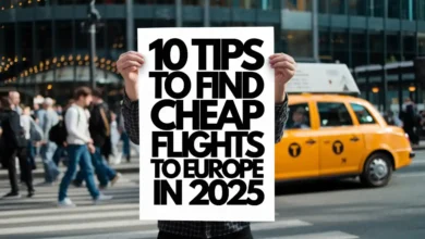 How To Book Cheap flights to Europe in 2025